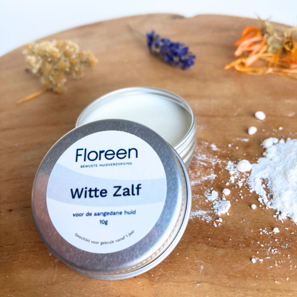 Witte Zalf: natuurlijke zinkzalf met etherische olie