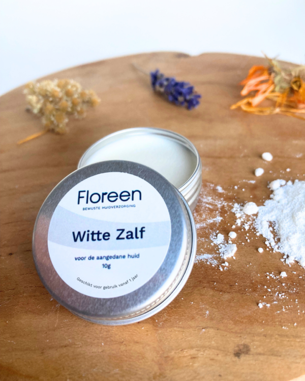 Witte Zalf: natuurlijke zinkzalf met etherische olie