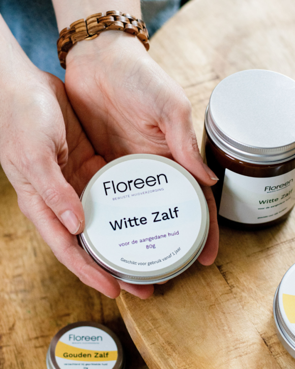 Witte Zalf: natuurlijke zinkzalf met etherische olie