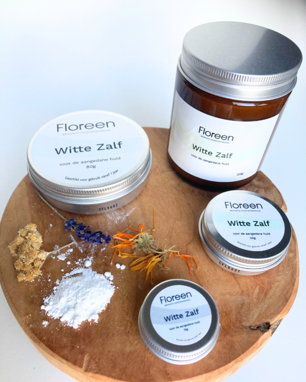 Witte Zalf: natuurlijke zinkzalf met etherische olie