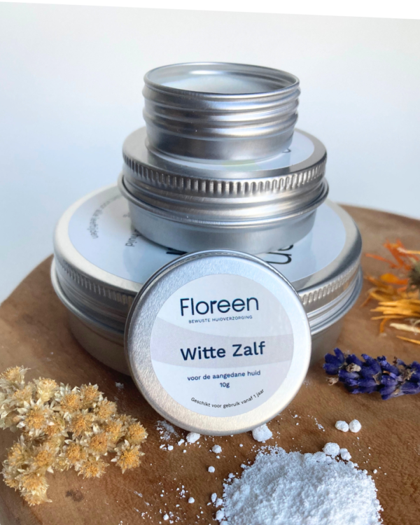 Witte Zalf: natuurlijke zinkzalf met etherische olie