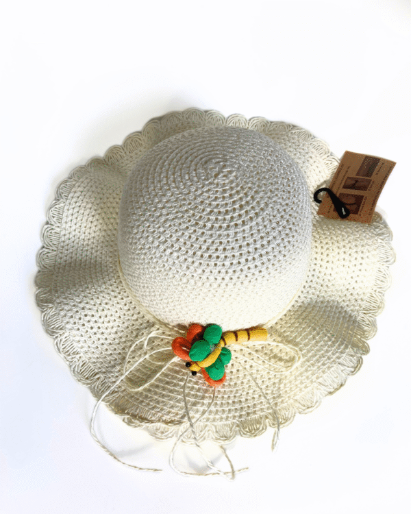 Zonnehoed kind met brede rand en opvouwbaar