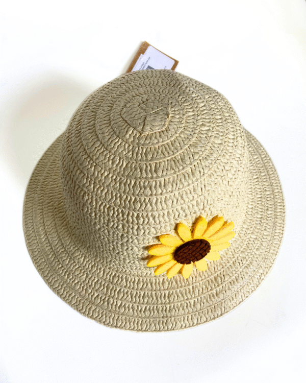 Zonnehoed kind met brede rand en opvouwbaar