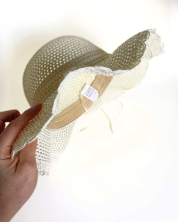 Zonnehoed kind met brede rand en opvouwbaar