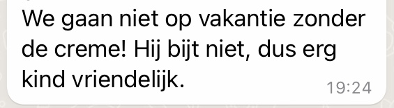 Kindvriendelijke zalf